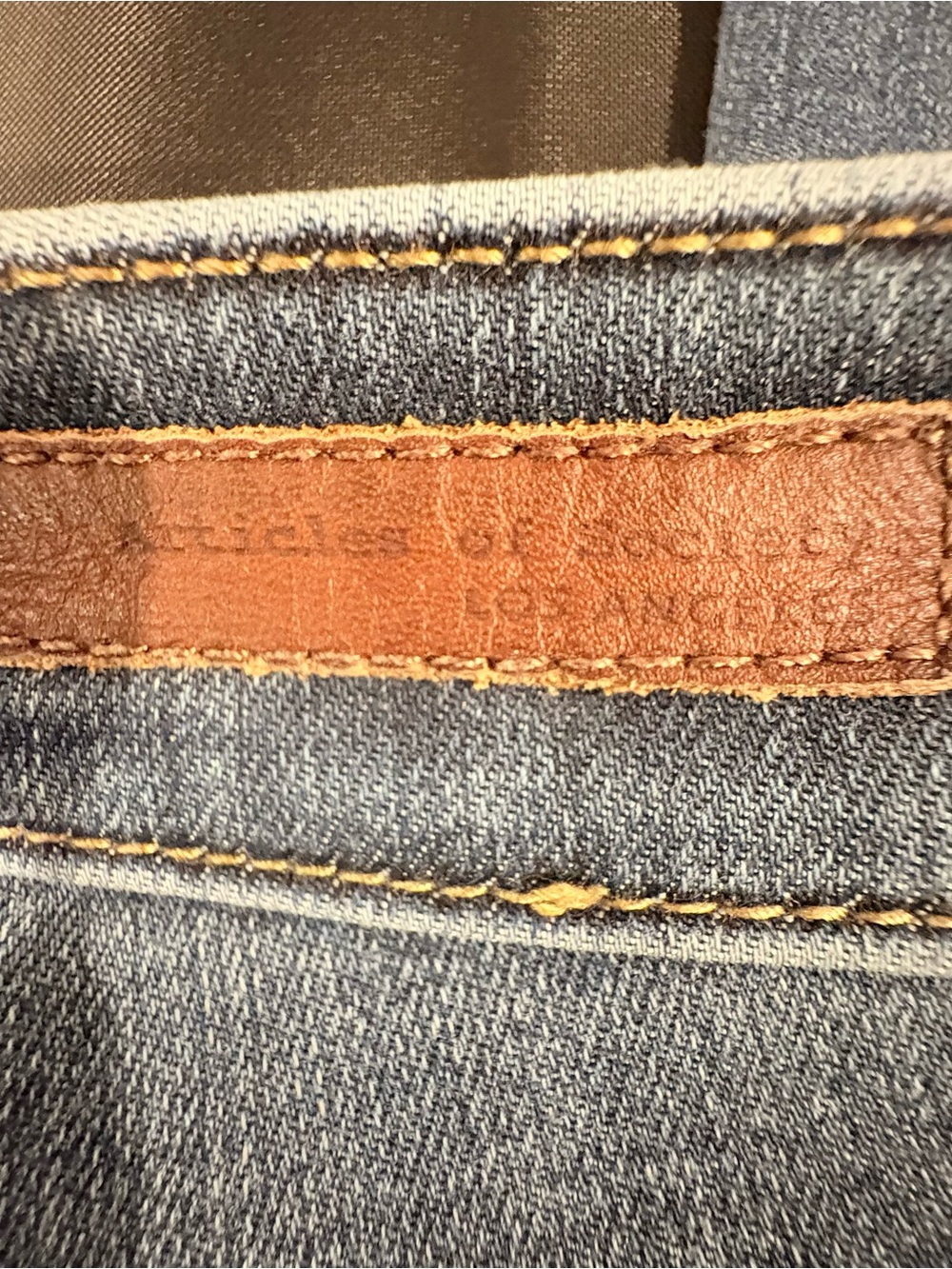 Articles of Society Y2K Light Wash Indie Mid Rise Stretch Skinny Jeans size 25 - Picture 3 of 12